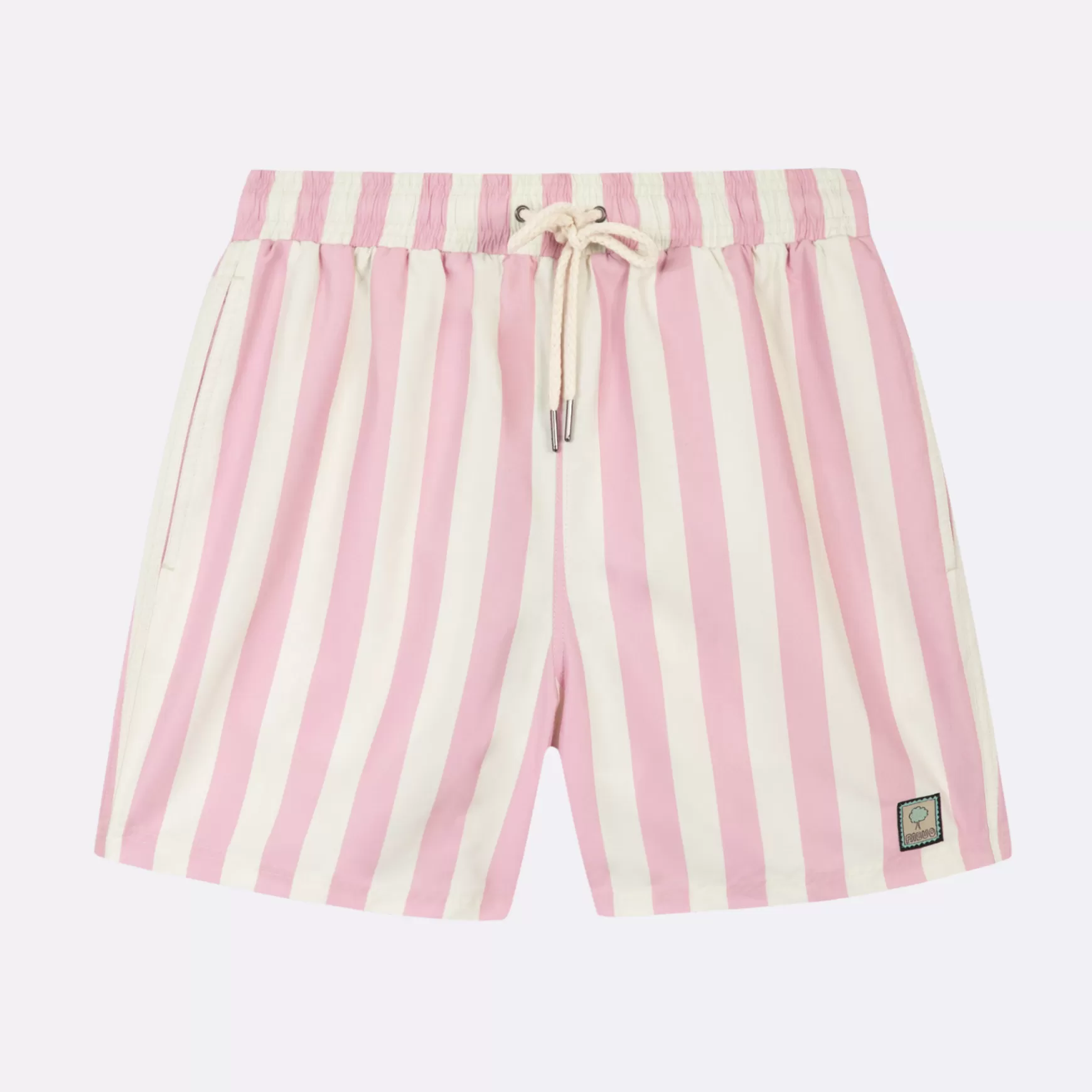 Zwemshort Voor Heren^FAGUO Creme En Lichtroze Zwemkleding