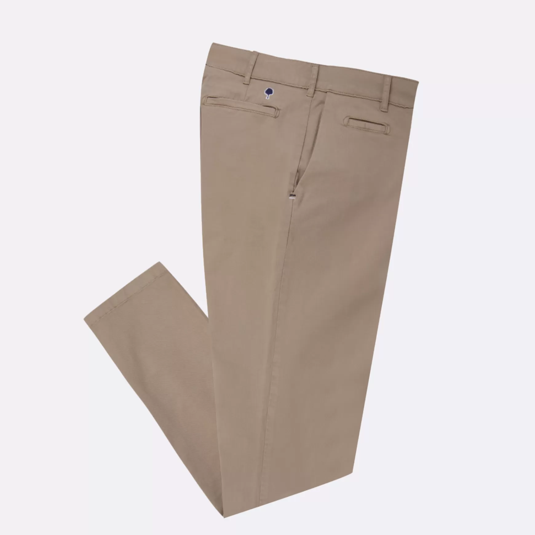 Chino'S En Broeken^FAGUO Lichtbeige Chino, Aansluitend Model