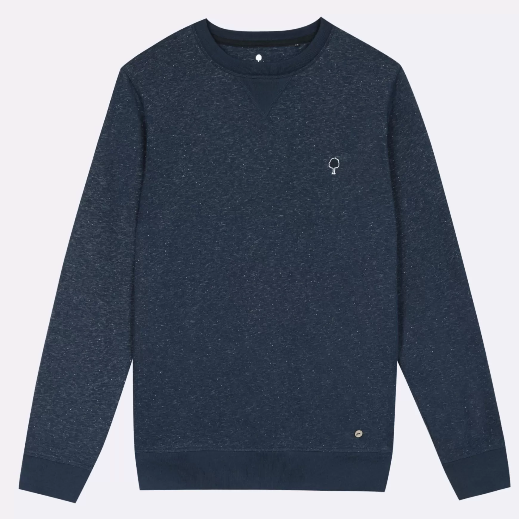 Faguo-Sweatshirts^FAGUO Marineblauw Sweatshirt Met Ronde Hals