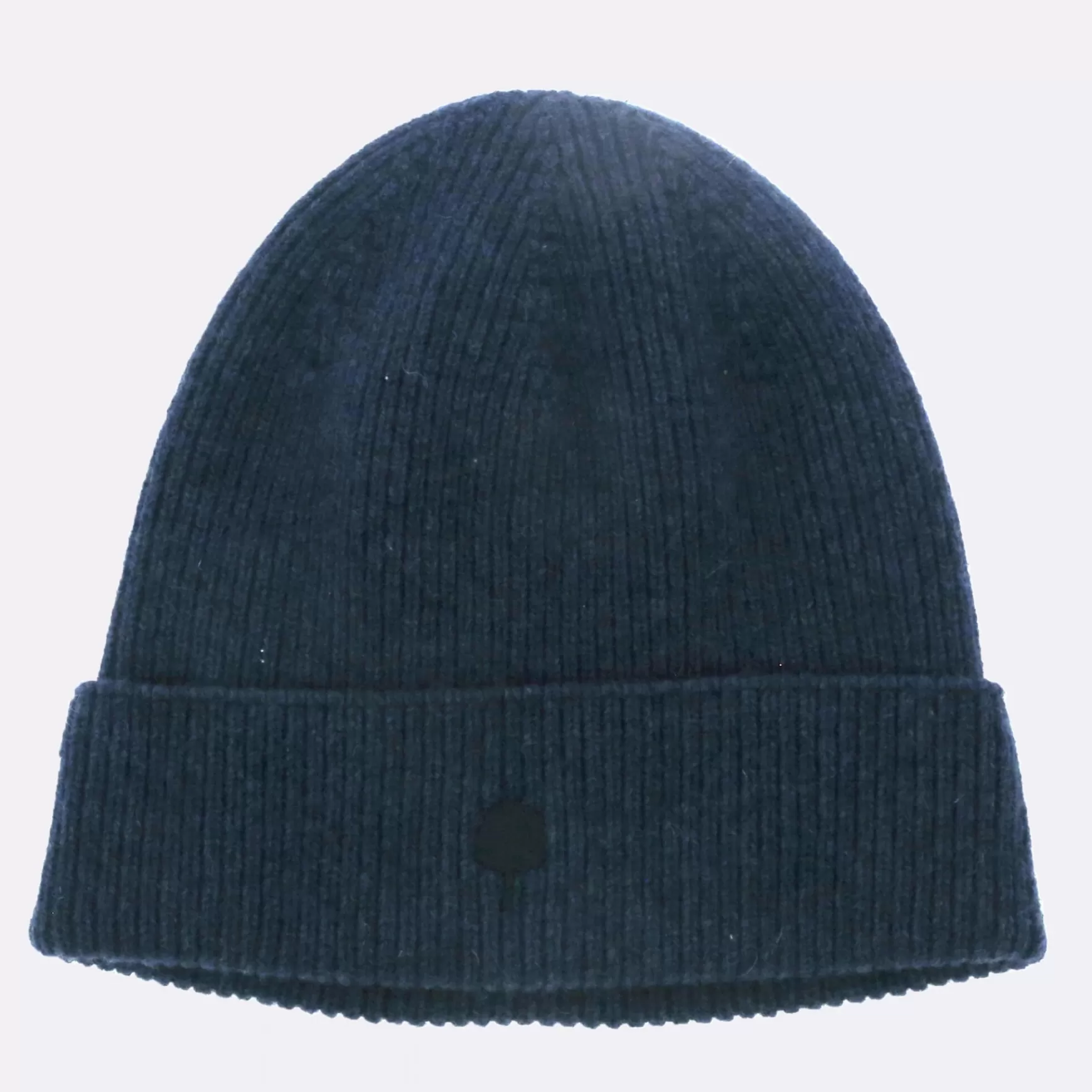 Beanie^FAGUO Medium Marineblauwe Gemeleerde Muts