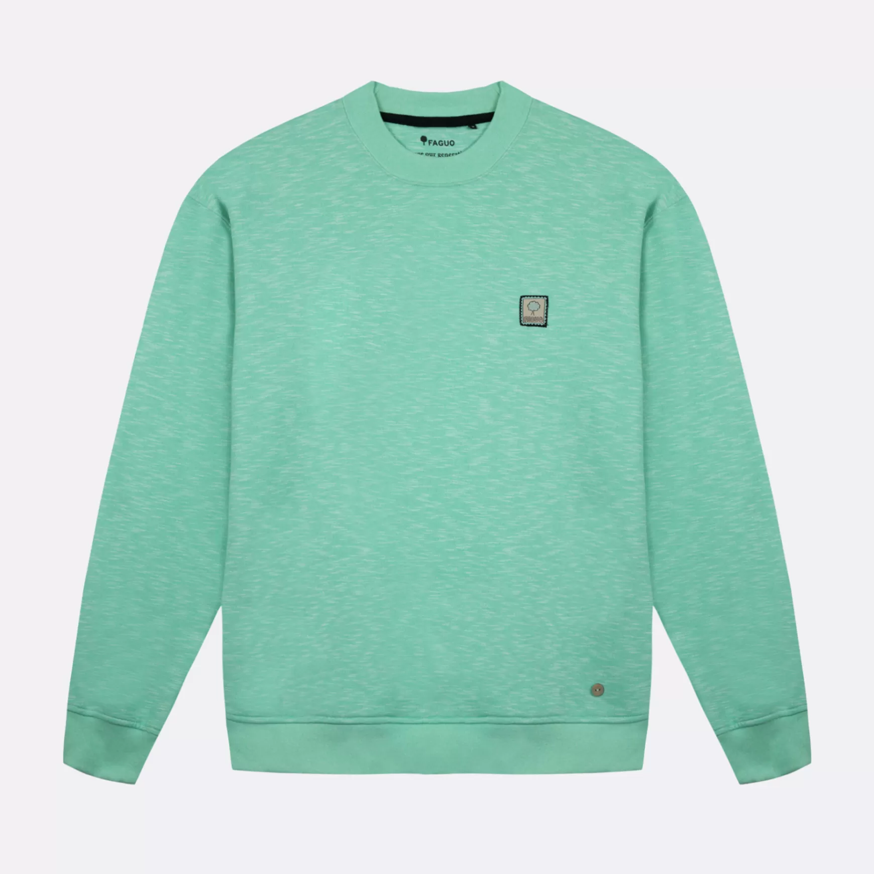 Faguo-Sweatshirts^FAGUO Mintgroen Sweatshirt