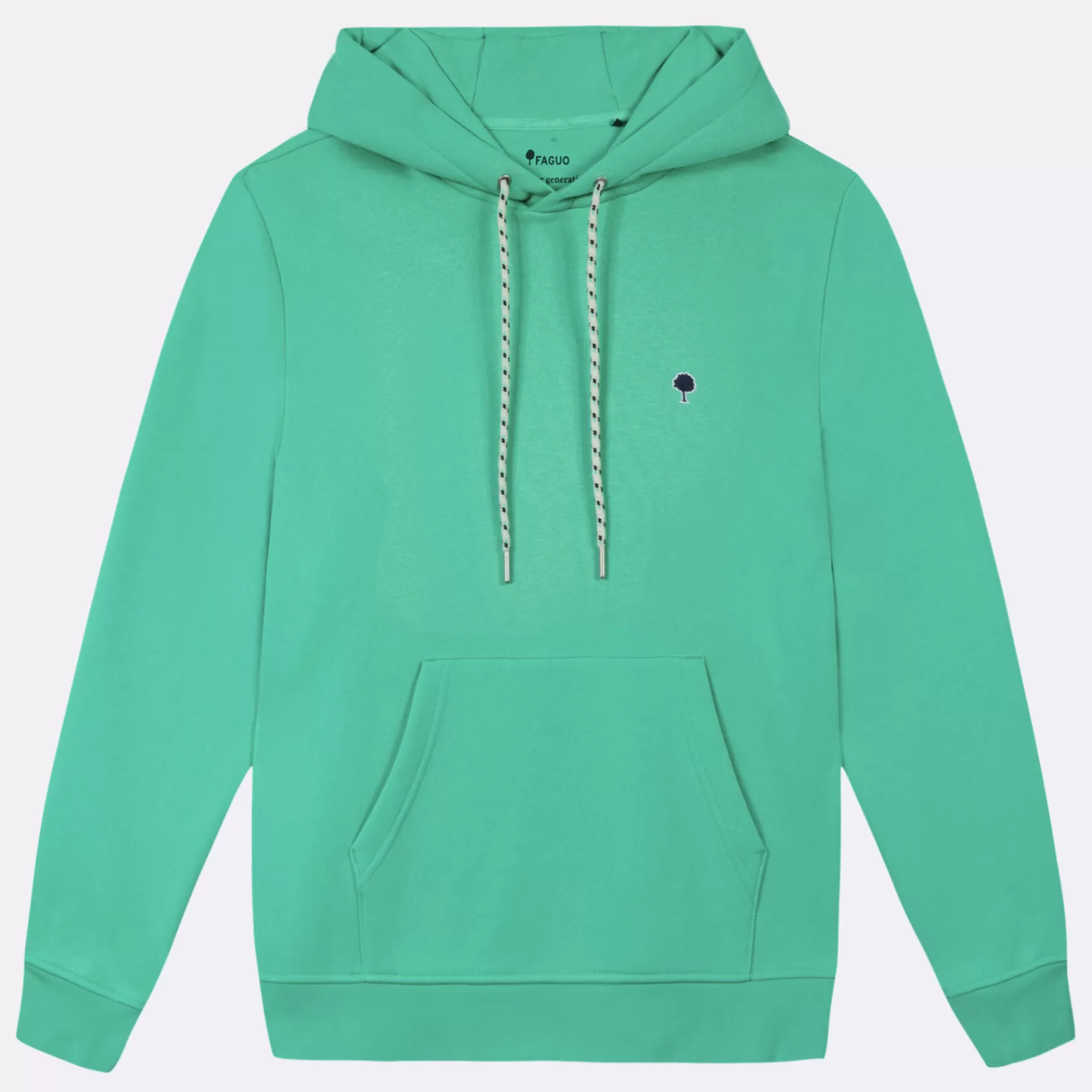 Faguo-Sweatshirts^FAGUO Mintgroene Truien